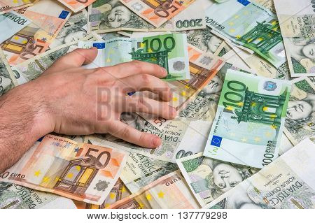 Stingy Hands Takes Money