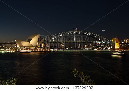 Sidney Opera Nightshot