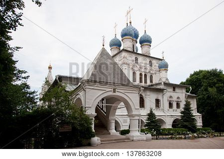 Moscow. Church of Our Lady of Kazan in Kolomenskoe