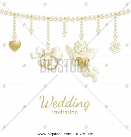 Wedding jewel background