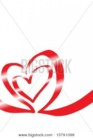 Vector illustration of symbol ValentineÃ¢??s day