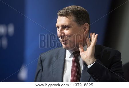 President Of Republic Of Latvia Raimonds Vejonis