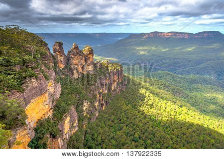 Three Sisters In Blue Mountains, Australia