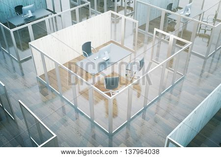 Computer Monitor In Office Interior