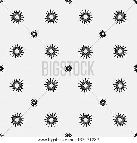 Stars geometric seamless pattern. Fashion graphic background design. Modern stylish abstract texture. Monochrome template for prints textiles wrapping wallpaper website. Stock VECTOR illustration