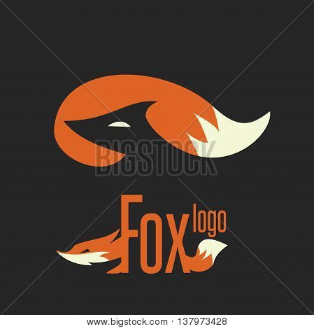 fox logo concept designed in a simple way so it can be use for multiple proposes like logo ,marks ,symbols or icons.