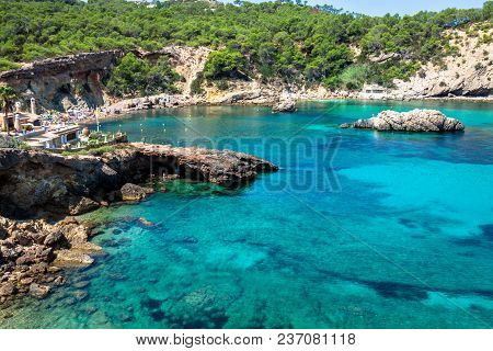 Ibiza Punta De Xarraca Turquoise Beach Paradise In Balearic Islands