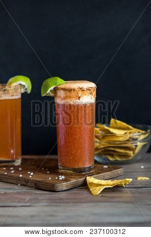 Michelada Beer Cocktail