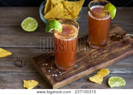 Michelada Beer Cocktail