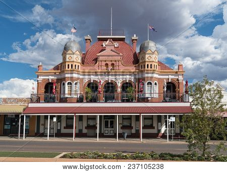 Kalgoorlie, Australia - January 27, 2018: Historic Buildings Of The City Of Kalgoorlie On January 27