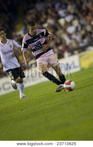 สเปนลีแข่งขันฟุตบอลหรือฟุตบอลในยุโรป - บาเลนเซีย vs Espanyol - Octuber 2007 - 2007-2008 