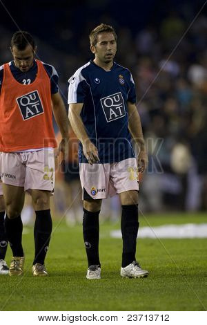 สเปนลีแข่งขันฟุตบอลหรือฟุตบอลในยุโรป - บาเลนเซีย vs Espanyol - Octuber 2007 - 2007-2008 