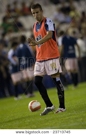สเปนลีแข่งขันฟุตบอลหรือฟุตบอลในยุโรป - บาเลนเซีย vs Espanyol - Octuber 2007 - 2007-2008 