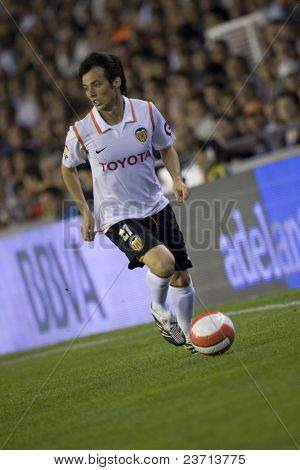 สเปนลีแข่งขันฟุตบอลหรือฟุตบอลในยุโรป - บาเลนเซีย vs Espanyol - Octuber 2007 - 2007-2008 