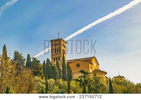 Santa Maria In Cosmedi Basilica, Rome, Italy