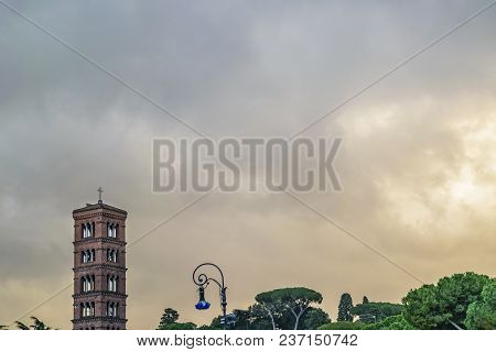 Santa Maria In Cosmedi Basilica, Rome, Italy