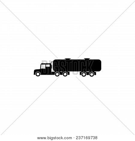 Gasoline Tanker Icon. Element Of Car Type Icon. Premium Quality Graphic Design Icon. Signs And Symbo