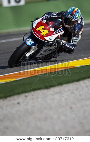 巴伦西亚，西班牙-11 月 6 日： MotoGP Comunitat 瓦伦西亚-Wilairot-2009 年 11 月 6 日在许茹芸上
