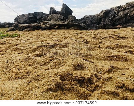 Beautiful Place In Sri Lanka Beruwala Beach Sea Shore Background Image Beruwala Beach Is A Travel An