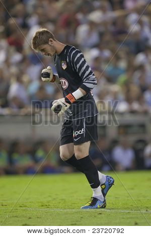 วาเลนเซีย สเปน - 22 กันยายน - การแข่งขันฟุตบอลของลีกฟุตบอลอาชีพสเปนระหว่าง Valenc