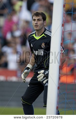 VALENCIA, Hiszpania - września 25:Spanish Professional Soccer League, Levante União vs Real Madryt - Ciu