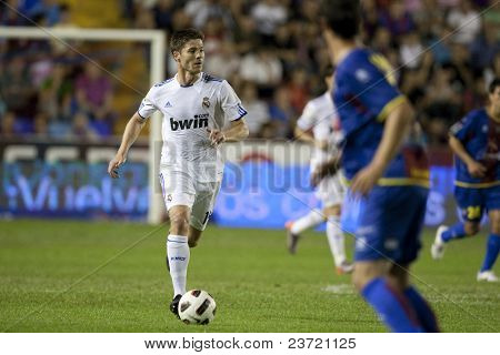 VALENCIA, Spagna - settembre 25:Spanish Professional Soccer League, Levante U.D. vs Real Madrid - Ciu