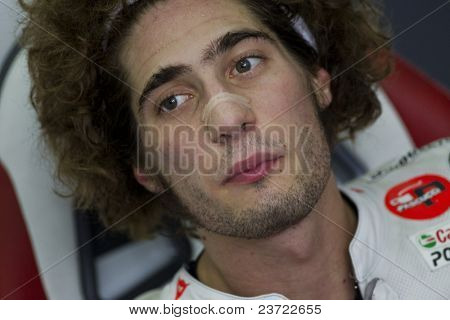 VALENCIA, İspanya - 5 Kasım: Simoncelli MotoGP Comunitat Valenciana, Ricardo T Grand Prix