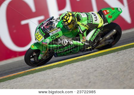 วาเลนเซีย สเปน - 6 พฤศจิกายน: Iannone ใน motogp Grand Prix ของ Comunitat Valenciana ริคาร์โด Torm