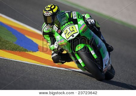 วาเลนเซีย สเปน - 6 พฤศจิกายน: Iannone ใน motogp Grand Prix ของ Comunitat Valenciana ริคาร์โด Torm