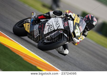 วาเลนเซีย สเปน - 7 พฤศจิกายน: คอร์ติใน motogp Grand Prix ของ Comunitat Valenciana คาร์โด้ Tormo 
