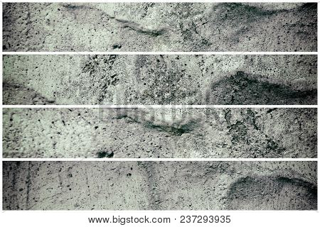 Cemet Grunge Wall Texture, Stone Background For Web Site Or Mobile Devices.