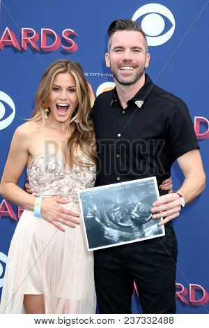 LAS VEGAS - APR 15:  Marielle McKamy, TK McKamy at the Academy of Country Music Awards 2018 at MGM Grand Garden Arena on April 15, 2018 in Las Vegas, NV
