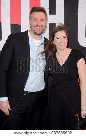 LOS ANGELES - APR 12:  Chris Roach, Jillian Jacobs at the 