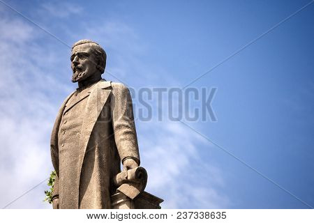 Monument (1884) Dedicated To Antonio Lopez Y Lopez (1817-1883) First Marquis Of Comillas, He Was A B