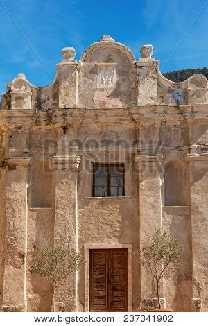 Old Church (oratorio In Selaa - Xvi Century) In Tellaro, Ancient Small Village In Liguria, La Spezia