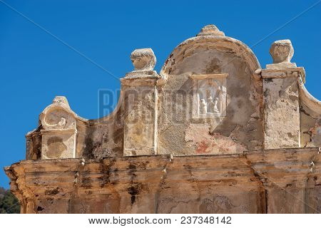 Old Church (oratorio In Selaa - Xvi Century) In Tellaro, Ancient Small Village In Liguria, La Spezia