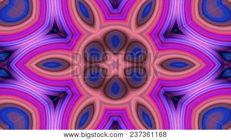 Surrealistic Abstract Background. Abstract Kaleidoscope Pattern For Design.