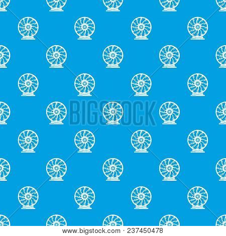 Perpetuum Mobile Pattern Vector Seamless Blue Repeat For Any Use