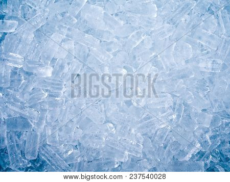 Close Up Ice Cube For Background And Texture