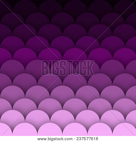 Abstract Blue Paper Cut Background With Simple Shapes. Modern Vector Illustration For Concept Design