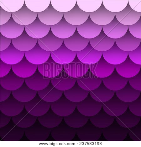 Abstract Blue Paper Cut Background With Simple Shapes. Modern Vector Illustration For Concept Design