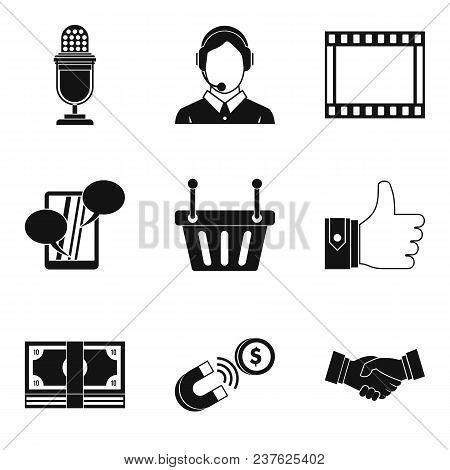 Master The Technology Icons Set. Simple Set Of 9 Master The Technology Vector Icons For Web Isolated