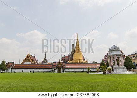 Bangkok Thailand :- March 24, 2018:- Wat Phra Kaew ,temple Of The Emerald Buddha ,full Official Name