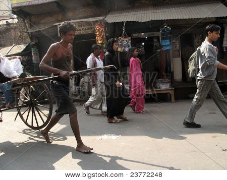 Riksja Taxi In Kolkata