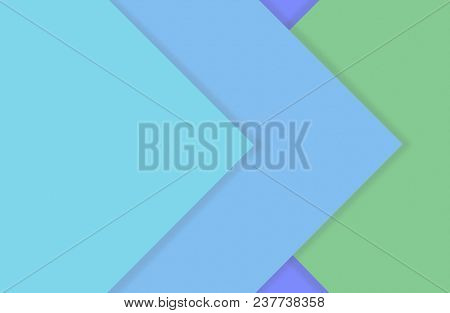 Top View Of Cup Of Black Coffee And Good Day Start With Coffee Lettering Isolated On Blue Background