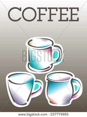 cool coffee poster vector photo free trial bigstock