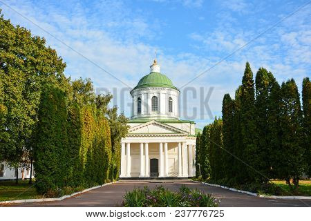 All Saints Church In Nizhyn, Chernihivska Oblast, Ukraine. Beautiful Old Building Xviii Century With
