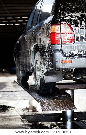 การบริการล้างรถ