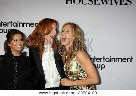 LOS ANGELES - SEPT 21: Eva Longoria, Marcia Cross, Felicity Huffman ankommer til 