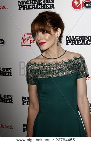 LOS ANGELES - 21 de setembro: Michelle Monaghan chegando no Premier de Los Angeles 